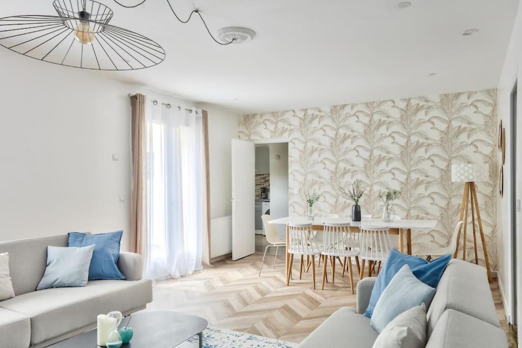 Free Private Parking - 15Mn Paris - 5Mn Walk Train Station - All Equipped - Terrace - Garden - Stade De France - Casino D'Enghien - Hippodrome, Universite Épinay-sur-Seine Esterno foto