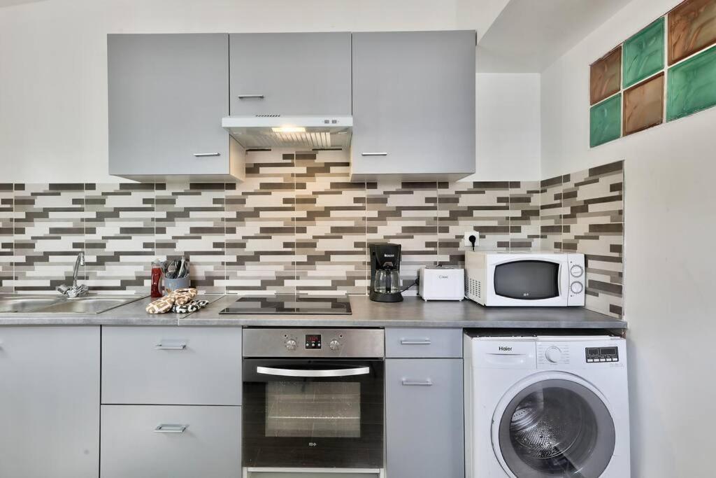 Free Private Parking - 15Mn Paris - 5Mn Walk Train Station - All Equipped - Terrace - Garden - Stade De France - Casino D'Enghien - Hippodrome, Universite Épinay-sur-Seine Esterno foto